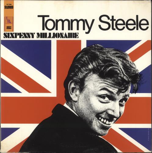 Tommy Steele Sixpenny Millionaire vinyl LP album (LP record) US YTSLPSI746847