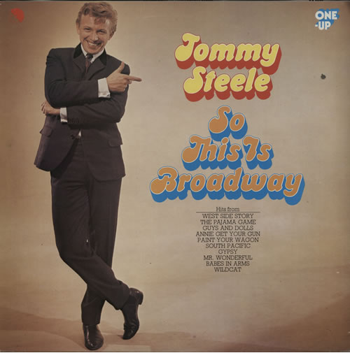 Tommy Steele So This Is Broadway vinyl LP album (LP record) UK YTSLPSO642036