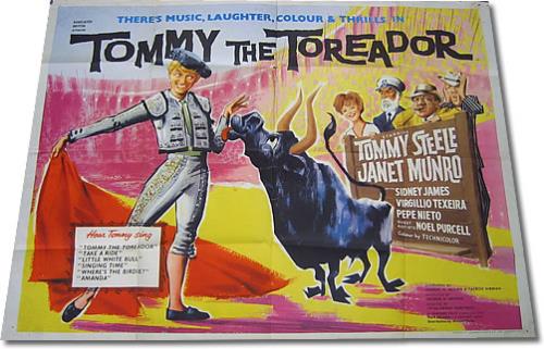 Tommy Steele Tommy The Toreador poster UK YTSPOTO211882