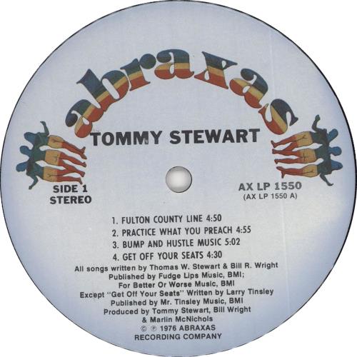 Tommy Stewart Tommy Stewart vinyl LP album (LP record) US 0OYLPTO729144