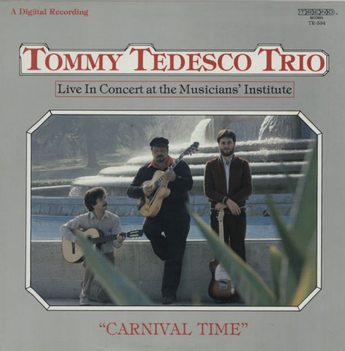 Tommy Tedesco Carnival Time vinyl LP album (LP record) US U9MLPCA615776