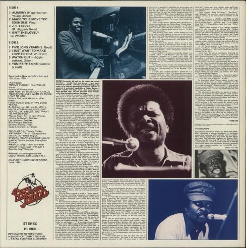 Tommy Tucker The Rocks Is My Pillow - The Cold Ground Is My Bed vinyl LP album (LP record) UK T9TLPTH548645