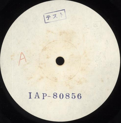 Tom Waits Closing Time - Test Pressing vinyl LP album (LP record) Japanese TMWLPCL717933