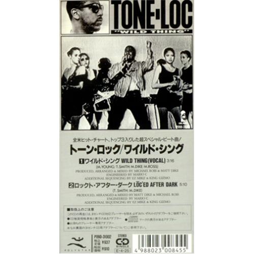 Tone Loc Wild Thing 3" CD single (CD3) Japanese T.LC3WI426873