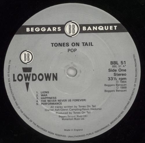 Tones On Tail Pop - Special Lowdown Price sleeve vinyl LP album (LP record) UK TAILPPO165028