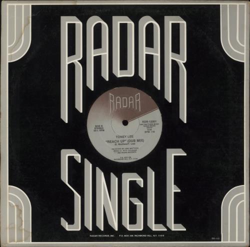 Toney Lee Reach Up 12" vinyl single (12 inch record / Maxi-single) US U9Z12RE874334