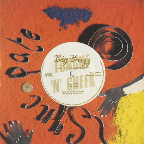 Tongue 'n' Cheek Encore 7" vinyl single (7 inch record / 45) UK AV607EN511663