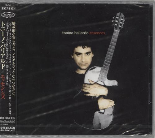 Tonino Baliardo Essences - Sealed CD album (CDLP) Japanese ZV6CDES720411