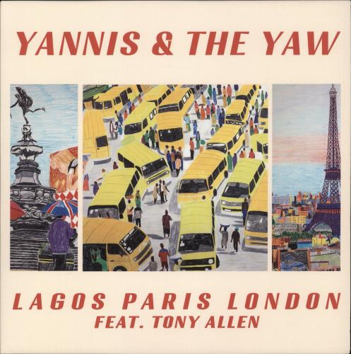 Tony Allen Lagos Paris London 12" vinyl single (12 inch record / Maxi-single) UK 5O212LA872429