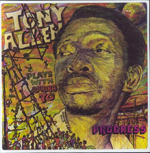 Tony Allen Progress vinyl LP album (LP record) UK 5O2LPPR844126