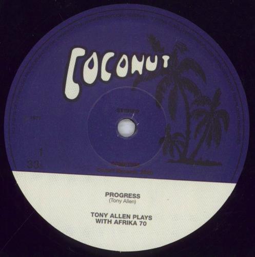 Tony Allen Progress vinyl LP album (LP record) UK 5O2LPPR844126