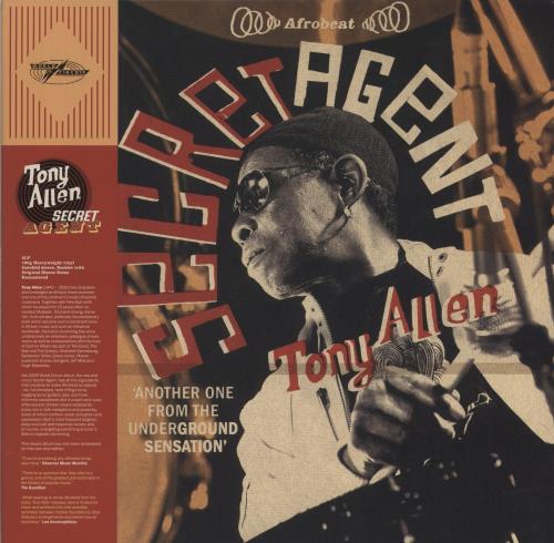 Tony Allen Secret Agent 2-LP vinyl record set (Double LP Album) UK 5O22LSE868190