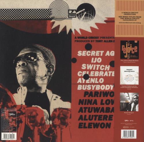 Tony Allen Secret Agent 2-LP vinyl record set (Double LP Album) UK 5O22LSE868190