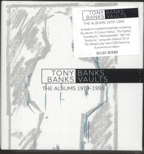 Tony Banks Banks Vaults - The Albums 1979-1995 - Sealed CD Album Box Set UK BNKDXBA730276