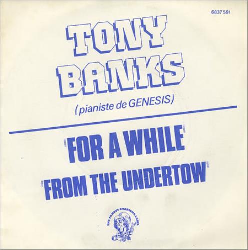 Tony Banks For A While 7" vinyl single (7 inch record / 45) French BNK07FO200204