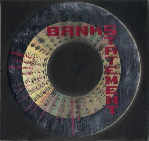 Tony Banks Here Is Your Bank Statement CD single (CD5 / 5") UK BNKC5HE14488
