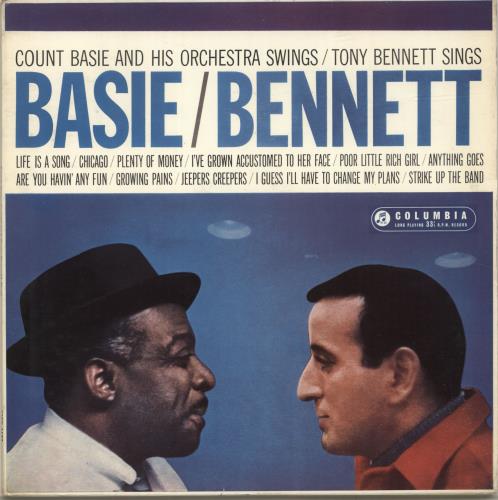 Tony Bennett & Count Basie Count Basie Swings And Tony Bennett Sings vinyl LP album (LP record) UK WXNLPCO693487