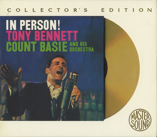 Tony Bennett & Count Basie In Person! - Gold Disc CD album (CDLP) US WXNCDIN477358