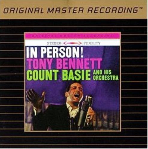Tony Bennett & Count Basie In Person! CD album (CDLP) US WXNCDIN388473