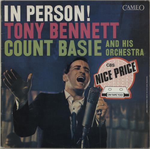 Tony Bennett & Count Basie In Person vinyl LP album (LP record) UK WXNLPIN451289