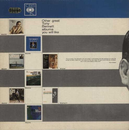 Tony Bennett A String Of Tony's Hits 2-LP vinyl record set (Double LP Album) UK ONY2LAS753077