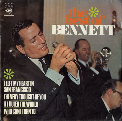 Tony Bennett The Best Of Bennett 7" vinyl single (7 inch record / 45) UK ONY07TH548546