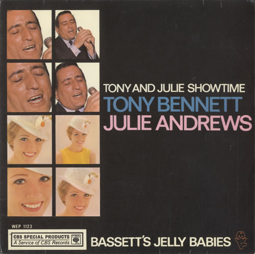 Tony Bennett Tony And Julie Showtime 7" vinyl single (7 inch record / 45) UK ONY07TO511573
