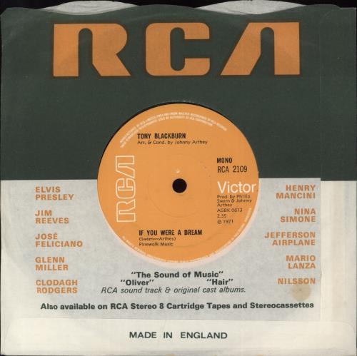 Tony Blackburn Chop-Chop 7" vinyl single (7 inch record / 45) UK TY807CH890598