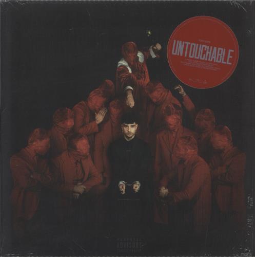 Tony Effe Untouchable + Signed Insert vinyl LP album (LP record) UK 9Q8LPUN862835