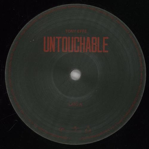 Tony Effe Untouchable + Signed Insert vinyl LP album (LP record) UK 9Q8LPUN862835