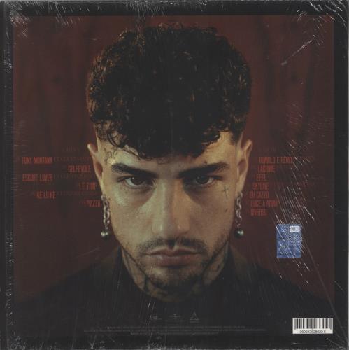 Tony Effe Untouchable + Signed Insert vinyl LP album (LP record) UK 9Q8LPUN862835