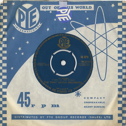 Tony Hatch La Paloma 7" vinyl single (7 inch record / 45) UK HTA07LA478971