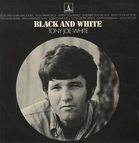 Tony Joe White Black And White vinyl LP album (LP record) UK TWJLPBL441812