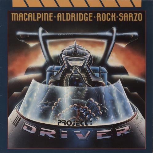 Tony MacAlpine Project: Driver vinyl LP album (LP record) Dutch ACALPPR889702