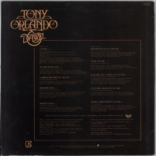 Tony Orlando & Dawn To Be With You vinyl LP album (LP record) UK TOLLPTO787794