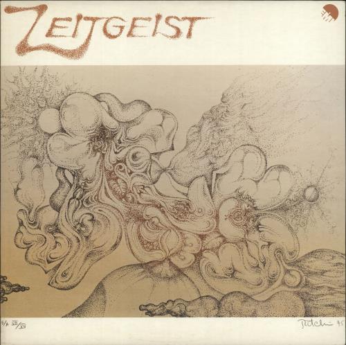 Tony Coe Zeitgeist vinyl LP album (LP record) UK 6TCLPZE702879