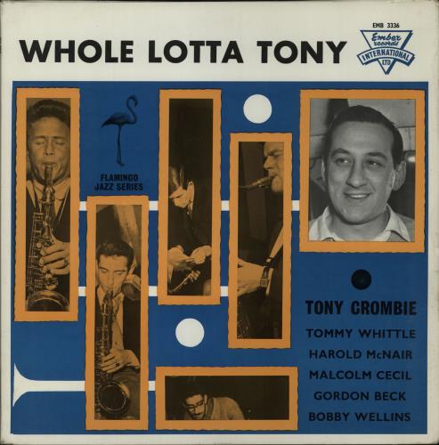 Tony Crombie Whole Lotta Tony vinyl LP album (LP record) UK UQ9LPWH677502