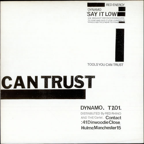 Tools You Can Trust Say It Low 12" vinyl single (12 inch record / Maxi-single) UK UO112SA505760