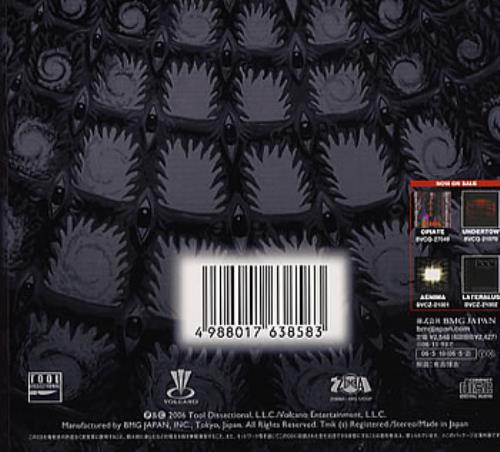 Tool 10,000 Days CD album (CDLP) Japanese OOTCDDA354548