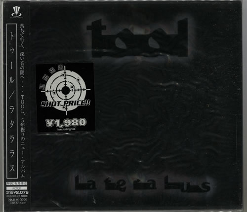 Tool Lateralus Japanese Promo CD album (CDLP) (271270)