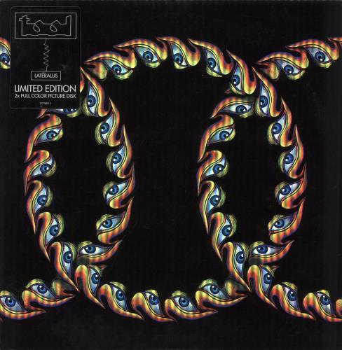 Tool Lateralus picture disc LP (vinyl picture disc album) US OOTPDLA893152