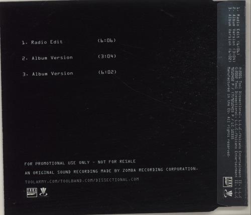 Tool Parabola CD single (CD5 / 5") UK OOTC5PA611765