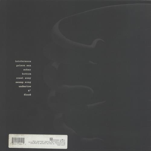 Tool Undertow - Clear Vinyl vinyl LP album (LP record) US OOTLPUN611740