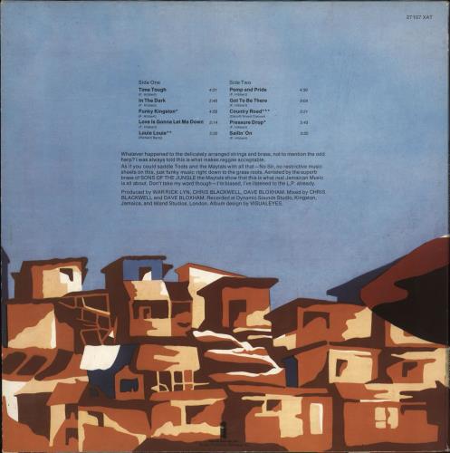 Toots & The Maytals Funky Kingston vinyl LP album (LP record) Dutch OO9LPFU715553