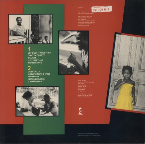 Toots & The Maytals Just Like That vinyl LP album (LP record) UK OO9LPJU588397