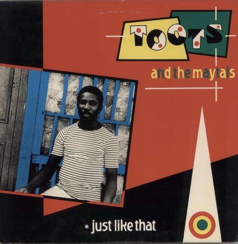 Toots & The Maytals Just Like That vinyl LP album (LP record) US OO9LPJU882076