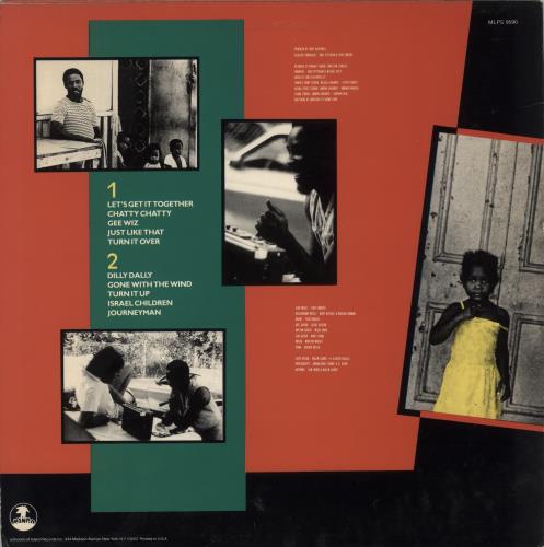 Toots & The Maytals Just Like That vinyl LP album (LP record) US OO9LPJU882076