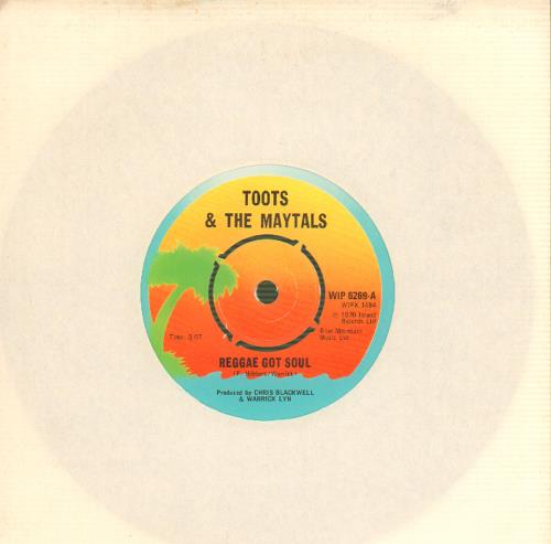 Toots & The Maytals Reggae Got Soul - 4pr 7" vinyl single (7 inch record / 45) UK OO907RE643047