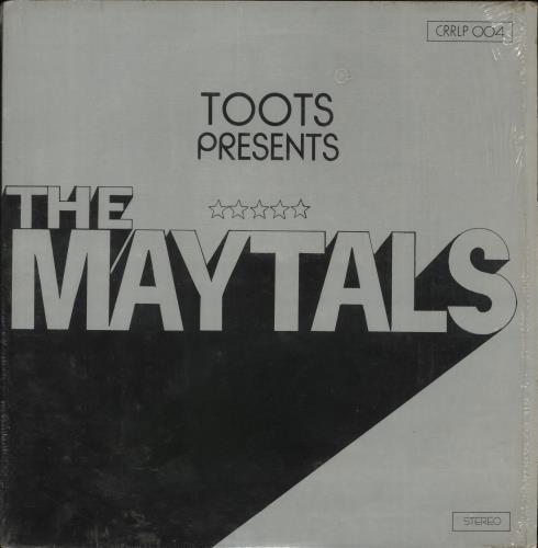 Toots & The Maytals Toots Presents The Maytals vinyl LP album (LP record) US OO9LPTO705220