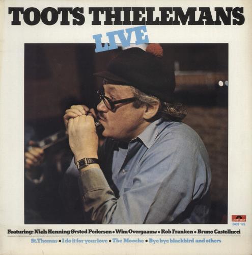 Toots Thielemans Live vinyl LP album (LP record) French TT-LPLI747588